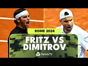Vidéo: Taylor Fritz vs Grigor Dimitrov Highlights | Rome 2024