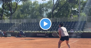 Vidéos, WTA – Rome > La magicienne Ons Jabeur dans ses oeuvres à l&rsquo;entraînement