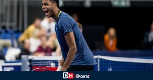 Voici qui est Giovanni Mpetshi Perricard, ce colosse de 2,03 m et adversaire de David Goffin ce mardi au premier tour de Roland-Garros