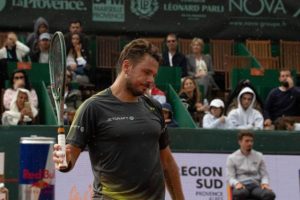 Wawrinka au temps des questions avant d&rsquo;entamer son Roland-Garros