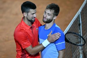 débuts réussi pour Djokovic à Rome, trop fort pour Corentin Moutet
