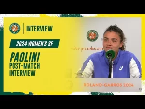 Vidéo: Regardez la conférence de presse d&rsquo;après-match de Paolini après sa victoire en demi-finale à Roland-Garros 2024