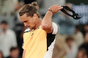 Alexander Zverev, quatre demies et un malaise