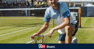 David Goffin a retrouvé le sourire juste avant les qualifications de Wimbledon : “Heureusement, j’ai pu compter sur le soutien de ma famille”