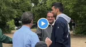 Insolite, Roland Garros > La nouvelle activité de Djokovic au bois de Boulogne