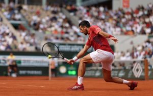 Le genou de Novak Djokovic semble bien réagir à la réeducation.