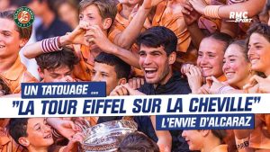 « Me faire tatouer la Tour Eiffel », la folle envie d&rsquo;Alcaraz