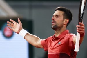 Mené deux sets à un, Djokovic vient à bout de Musetti en cinq sets au troisième tour
