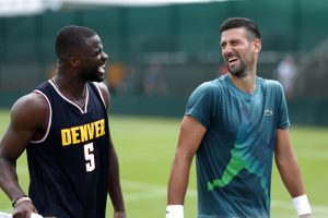 Novak Djokovic a battu Frances Tiafoe à l&rsquo;entrainement