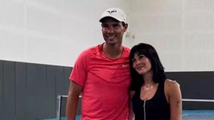 Rafael Nadal reçoit la visite d&rsquo;une star Espagnole à son académie.