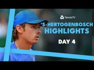 Regardez De Minaur vs Bergs, Popyrin vs Paul, Korda vs Nardi, Bautista Agut vs Raonic et Vukic vs Khachanov. Voici les temps forts de la quatrième journée à &lsquo;S-Hertogenbosh