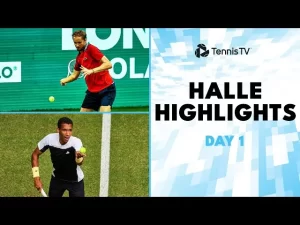 Regardez Medvedev vs Borges, Hurkacz vs Cobolli, Ofner vs Zhang, Kecmanovic vs Sonego et Auger-Aliassime vs Koepfer. Voici les temps forts de la première journée (1er tour) à Halle