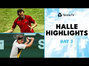 Regardez Medvedev vs Zhang, Sonego vs Zverev, Eubanks vs Bublik et Berrettini vs Michelsen. Voici les temps forts de la troisième journée (2e tour) à Halle