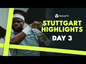 Regardez Musetti vs Koepfer, Tiafoe vs Hanfmann, Bublik vs Medjedovic et Draper vs Giron. Voici les temps forts de la troisième journée à Stuttgart