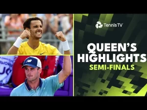 Regardez Paul vs Korda et Thompson vs Musetti. Voici les temps forts de la sixième journée (demi-finales) au Queen&rsquo;s (Londres)