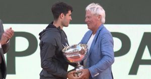 Remise des trophées: Alcaraz soulève la Coupe des Mousquetaires pour la première fois   Tennis le 9 juin 2024