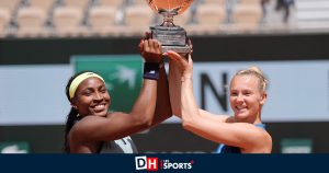 Roland-Garros : Gauff et Siniakova triomphent en double