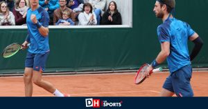 Roland-Garros: Sander Gillé et Joran Vliegen se hissent au troisième tour