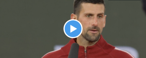 Roland Garros, Vidéos > Djokovic au public après sa victoire en cinq sets à 3h15 du matin : « Qui dort maintenant ? C&rsquo;est impossible avec l&rsquo;adrénaline alors si vous avez quelques soirées, je viens ! »