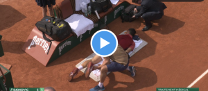 Roland Garros, Vidéos > Inquiétude pour Djokovic lors de son huitième de finale contre Cerundolo !