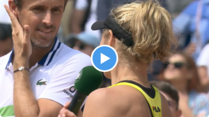 Roland Garros, Vidéos > Laura Siegemund, titrée en double mixte avec Roger-Vasselin : « Je ne voulais pas jouer le mixte cette année. Edouard m&rsquo;a envoyé un texto 2h avant la date limite et je me suis dit : &lsquo;Je ne peux pas dire non' »