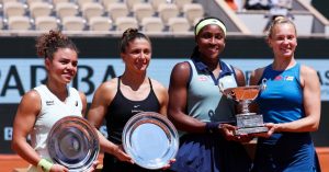 Tennis – Roland-Garros (F) : Paolini également battue en finale du double