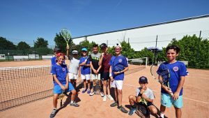 Tennis : la petite balle jaune en fête au plateau de Lescat, à Auch