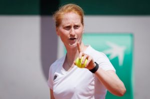 Van Uytvanck ravie d&rsquo;être en finale: « Pour l&rsquo;instant, le tennis et le corps vont bien »