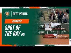 Vidéo: Le streching de Djokovic contre Cerundolo. C&rsquo;est le point du jour de la neuvième journée à Roland-Garros.