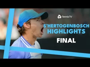 Vidéo: Les meilleurs moments de la finale entre De Minaur et Korda sur le gazon de &lsquo;s-Hertogenbosch.