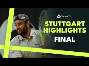 Vidéo: Les meilleurs moments de la finale entre Draper et Berrettini sur le gazon de Stuttgart.