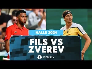 Vidéo: Les meilleurs moments du match Zverev vs Fils en quart de finale sur le gazon de Halle.