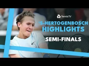 Vidéo: Regardez Griekspoor vs Korda et De Minaur vs Humbert. Voici les temps forts de la sixième journée (demi-finales) à &lsquo;S-Hertogenbosh