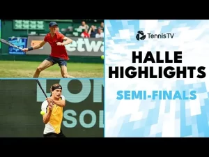Vidéo: Regardez Sinner vs Zhang et Hurkacz vs Zverev. Voici les temps forts de la 6e journée (demi-finales) à Halle
