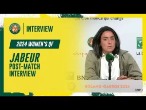 Vidéo: Regardez la conférence de presse de Jabeur après sa défaite en quarts de finale à Roland-Garros 2024