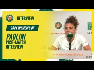 Vidéo: Regardez la conférence de presse de Paolini après sa victoire en quarts de finale à Roland-Garros 2024