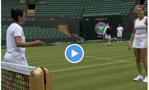 Vidéos, Wimbledon > Sabalenka et Jabeur font déjà le spectacle…