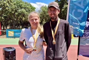 or et flamme olympique pour le Tennis Club Lantonnais