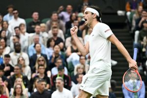 5e set entre Firtz et Musetti en quart de Wimbledon !