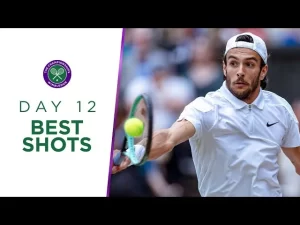 Alcaraz, Djokovic, Musetti, Medvedev et plus | Best Points | Jour 12