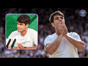 Carlos Alcaraz décrit ses émotions après sa nouvelle victoire à Wimbledon | Carlos Alcaraz | Conférence de presse post-finale