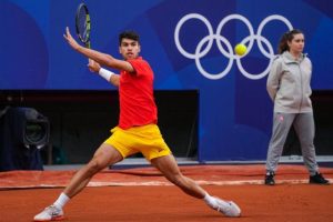 Carlos Alcaraz écarte Tallon Griekspoor et se hisse en 8es de finale des JO 2024
