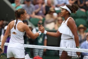 Diane Parry s&rsquo;incline face à Naomi Osaka au premier tour à Wimbledon