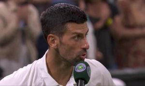 Discours irréel de Djokovic, très fâché après certains spectateurs du Centre Court !