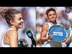 Jasmine Paolini est triste mais aujourd&rsquo;hui reste un bon jour | Finaliste battue | Interview sur le court