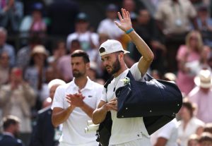  » Je suis fier de mon match contre Novak Djokovic « 