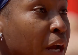 Jeux Olympiques > Gauff craque sous la pression et fond en larmes en plein match