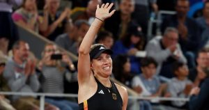 Kerber range sa raquette après un ultime combat – rts.ch