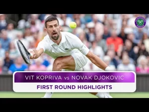 Les meilleurs moments de Djokovic vs Kopriva au 1er tour de Wimbledon 2024