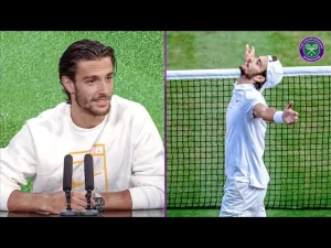 Lorenzo Musetti parle de sa première demi-finale en Grand Chelem où il affrontera Novak Djokovic | Conférence de presse des quarts de finale